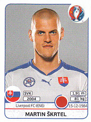 Martin Skrtel Slovakia samolepka EURO 2016 #216